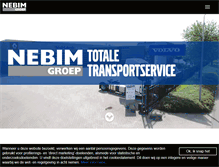 Tablet Screenshot of nebim.eu